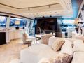 MRS GREY Mangusta 130 - saloon TV MRS GREY Mangusta 130 - saloon TV