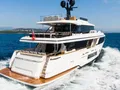 MRS L Custom Line Navetta 30 - aft shot MRS L Custom Line Navetta 30 - aft shot