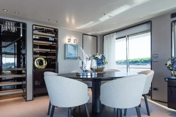 Charter Yacht MRS L - Custom Line Navetta 30 - 5 Cabins - Athens - Mykonos - Paros - Cyclades - Greece