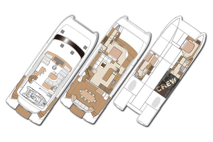Layout for MUCHO GUSTO Horizon 65 - Layout