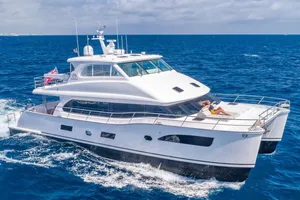 MUCHO GUSTO - Horizon 65 Power Cat - 3 Cabins - Nassau - Highbourne Cay - Exuma Cay - Caribbean MUCHO GUSTO - Horizon 65 Power Cat - 3 Cabins - Nassau - Highbourne Cay - Exuma Cay - Caribbean