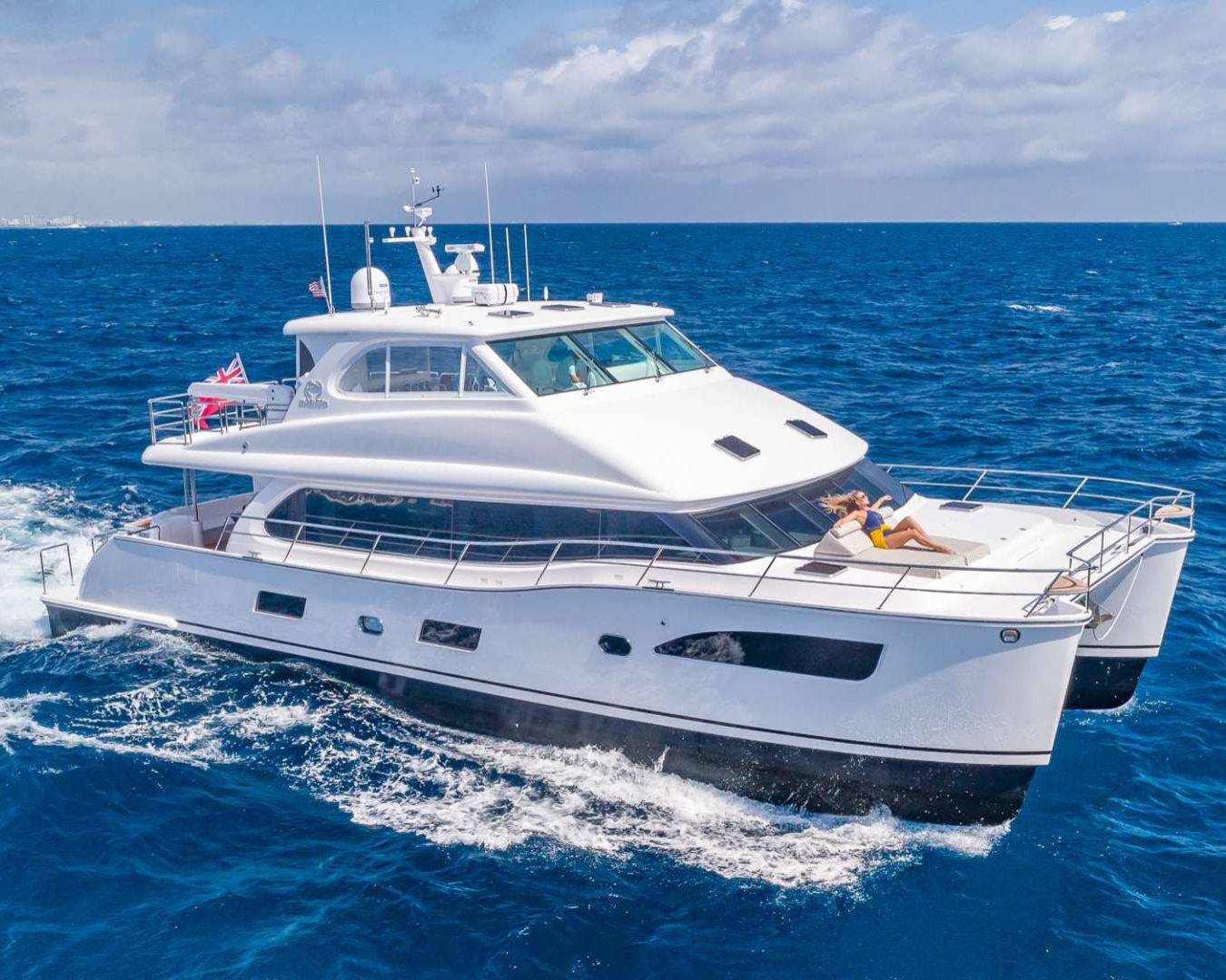 MUCHO GUSTO - Horizon 65 Power Cat - 3 Cabins - Nassau - Highbourne Cay - Exumas - Bahamas
