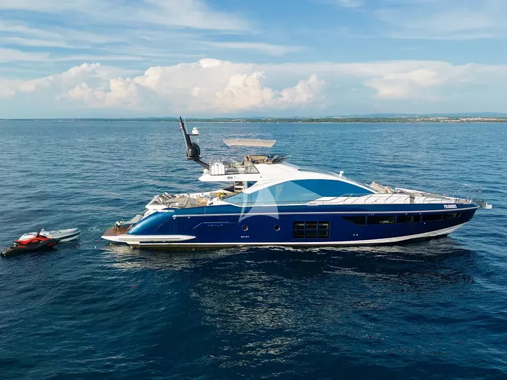 MUDITA Azimut S7 - anchored side profile MUDITA Azimut S7 - anchored side profile