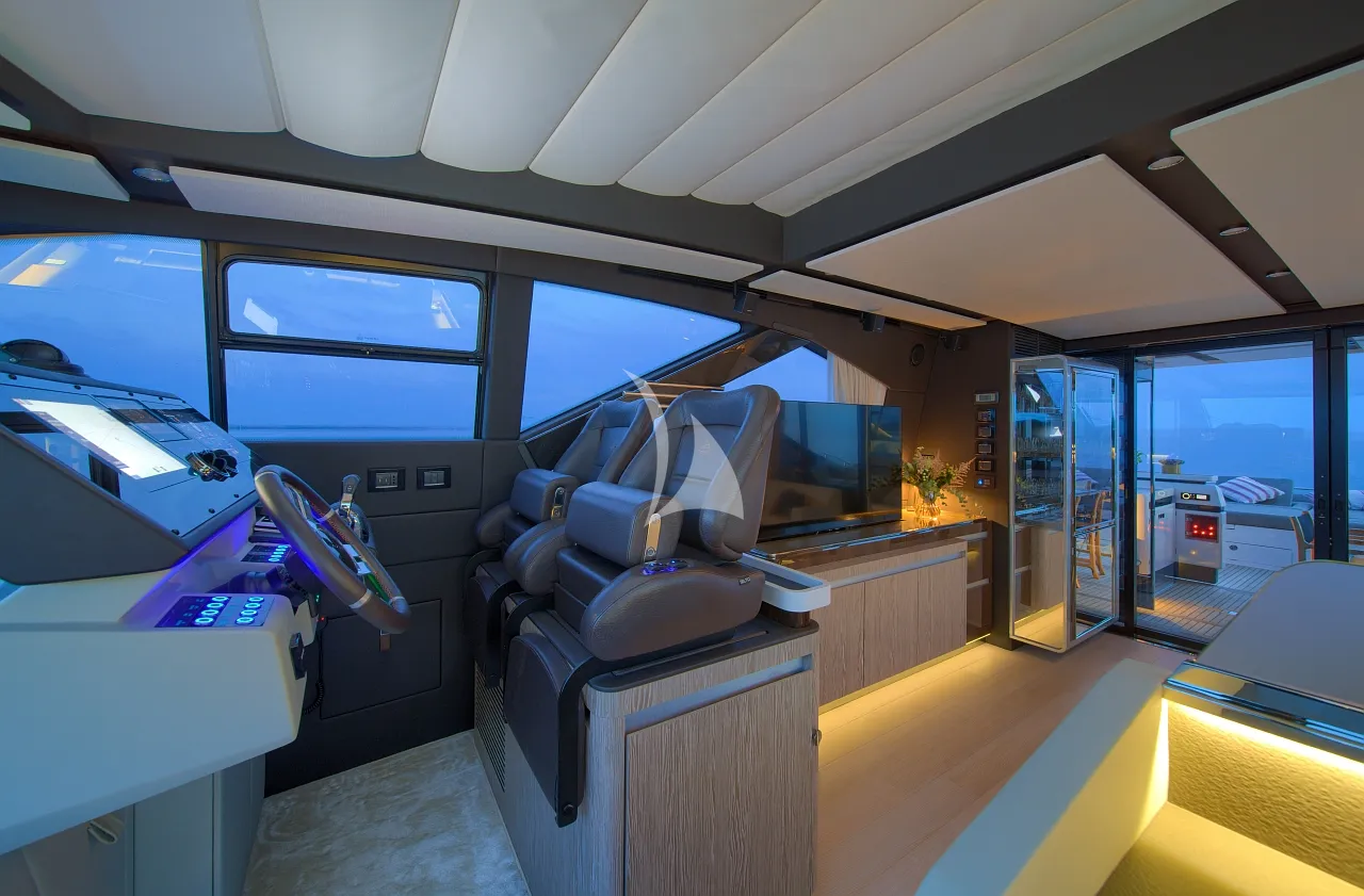 MUDITA Azimut S7 - cockpit