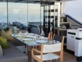 MUDITA Azimut S7 - main aft deck alfresco dining set up MUDITA Azimut S7 - main aft deck alfresco dining set up