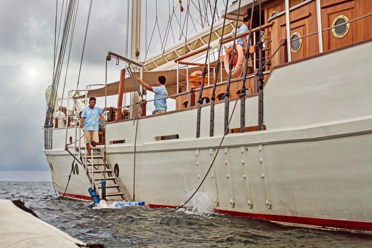 Charter Yacht MUTIARA LAUT - Phinisi 47m - 7 Cabins - Labuan Bajo - Raja Ampat - Indonesia