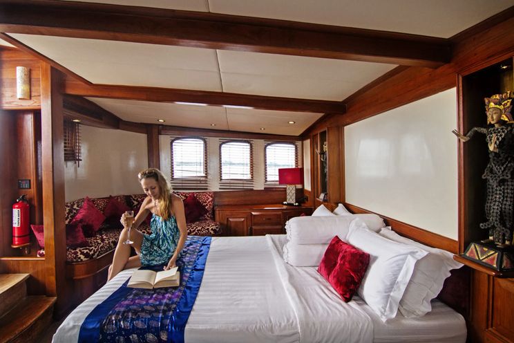 Charter Yacht MUTIARA LAUT - Phinisi 47m - 7 Cabins - Labuan Bajo - Raja Ampat - Indonesia