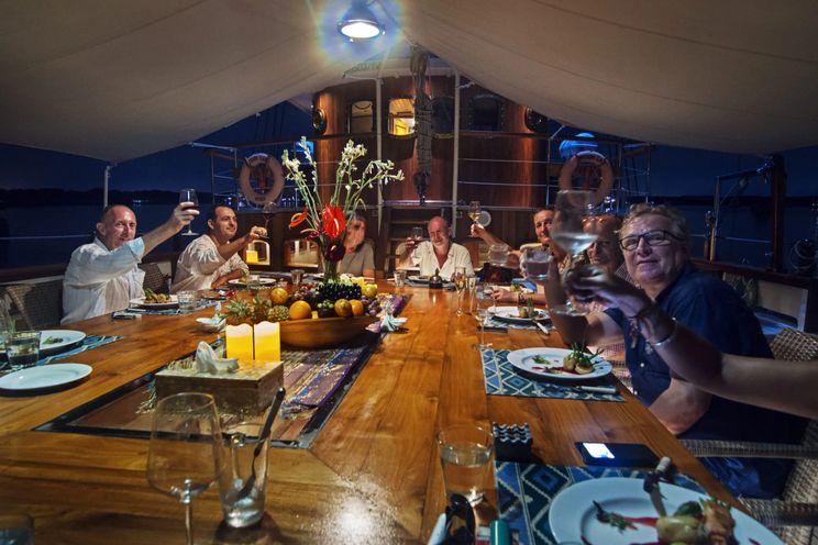 Charter Yacht MUTIARA LAUT - Phinisi 47m - 7 Cabins - Labuan Bajo - Raja Ampat - Indonesia