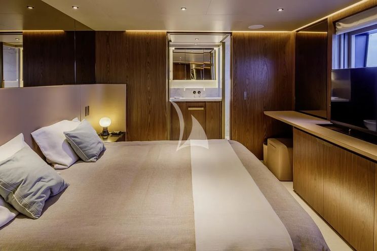 Charter Yacht MY MISTAKE - Ferretti Custom Line 106 - 5 Cabins - Athens - Mykonos - Paros - Cyclades - Aegean - Greece