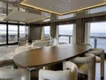 MY MISTAKE Ferretti Custom Line 106 - dining area MY MISTAKE Ferretti Custom Line 106 - dining area