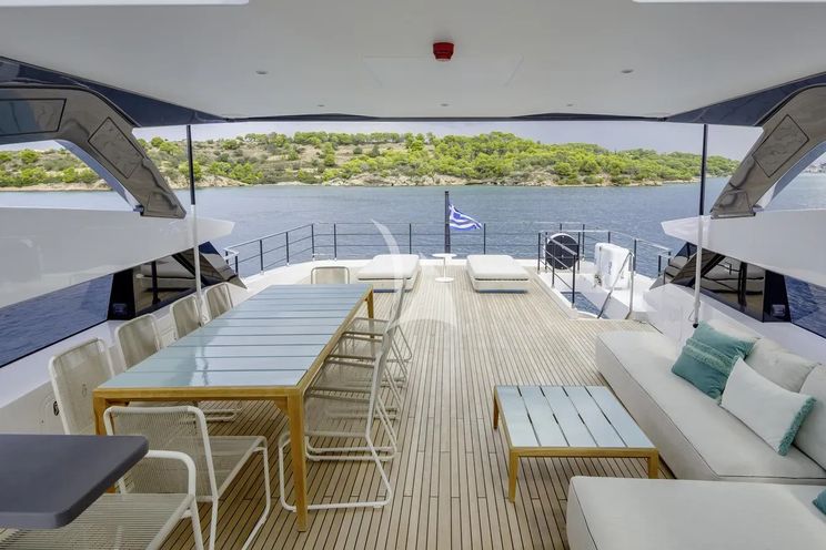 Charter Yacht MY MISTAKE - Ferretti Custom Line 106 - 5 Cabins - Athens - Mykonos - Paros - Cyclades - Aegean - Greece