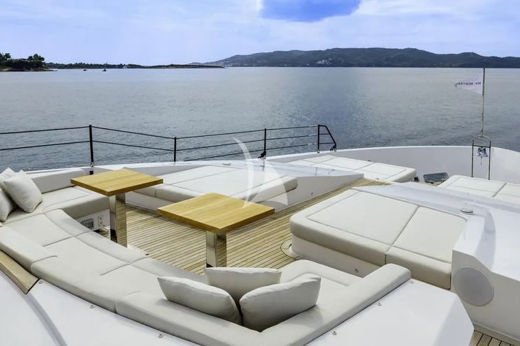 Charter Yacht MY MISTAKE - Ferretti Custom Line 106 - 5 Cabins - Athens - Mykonos - Paros - Cyclades - Aegean - Greece