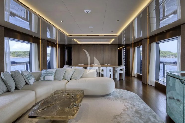 Charter Yacht MY MISTAKE - Ferretti Custom Line 106 - 5 Cabins - Athens - Mykonos - Paros - Cyclades - Aegean - Greece