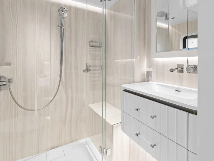 MY TY Sunreef 80 Power - ensuite bathroom MY TY Sunreef 80 Power - ensuite bathroom
