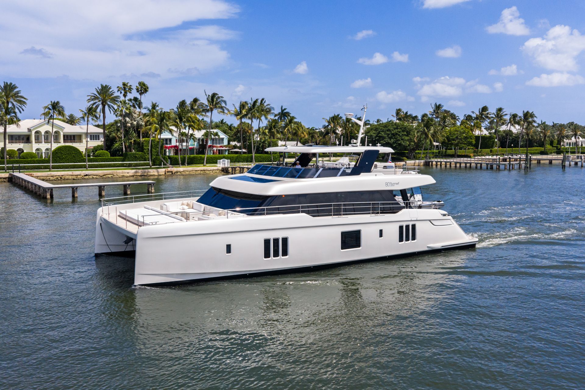 Charter Yacht MY TY - Sunreef 80 Powercat - 4 Cabins - Tortola - Virgin Gorda - Anegada - BVI - Caribbean