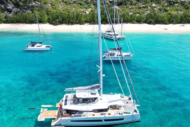 Charter Yacht MY TY - Fountaine Pajot Alegria 67 - 5 Cabins - Tortola - Anegada - Virgin Gorda - BVI - Caribbean