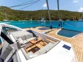 MYMLAN II Privilege Signature 580 - foredeck lounge with net trampolines MYMLAN II Privilege Signature 580 - foredeck lounge with net trampolines