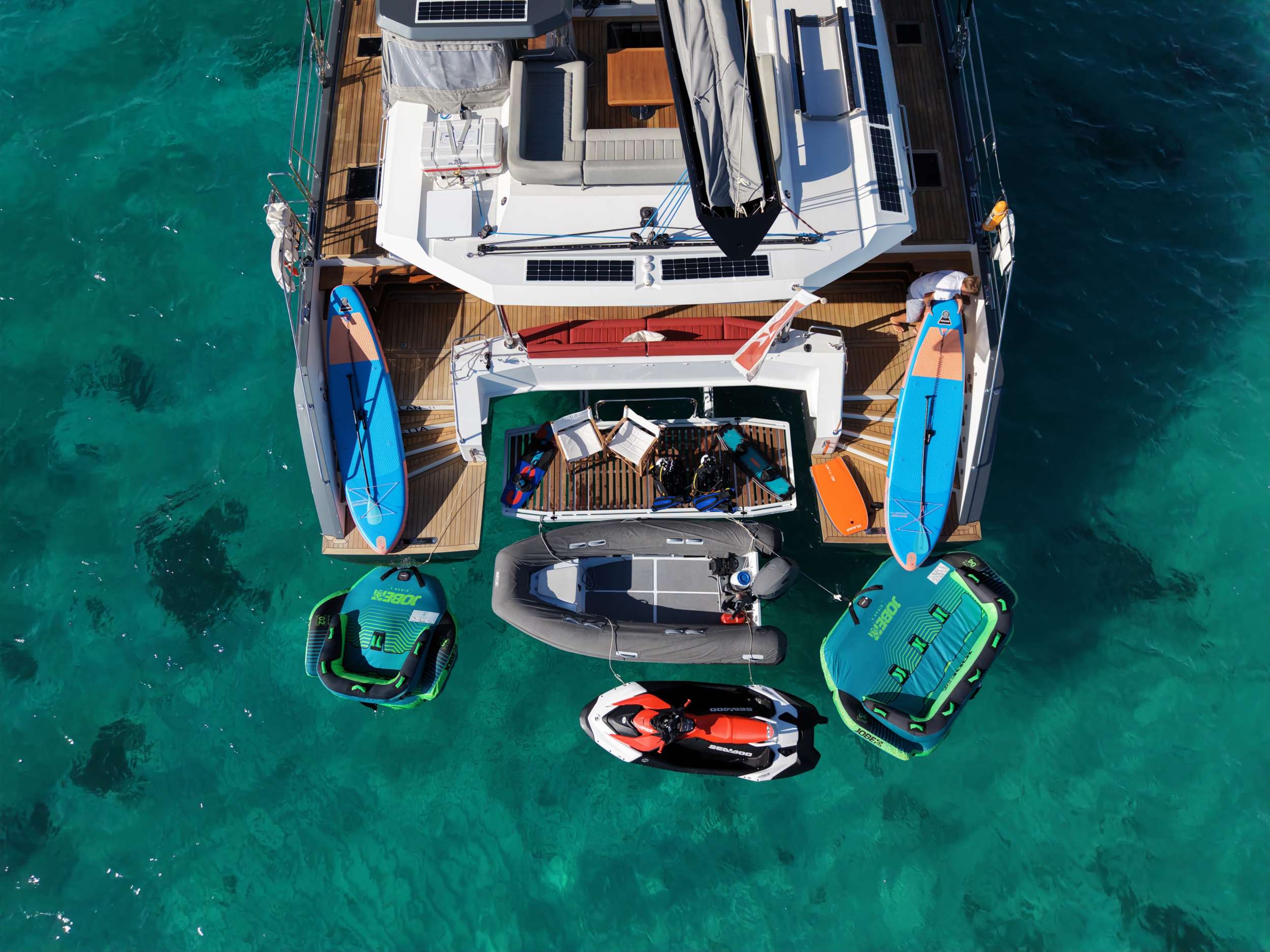 Charter Yacht MYMLAN II - Privilege Signature 580 - 3 Cabins - St Martin - St Barths - Anguilla - Leeward Islands - Caribbean