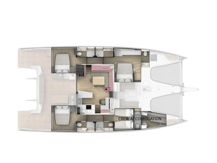 MYMLAN II Privilege Signature 580 - cabin layout MYMLAN II Privilege Signature 580 - cabin layout
