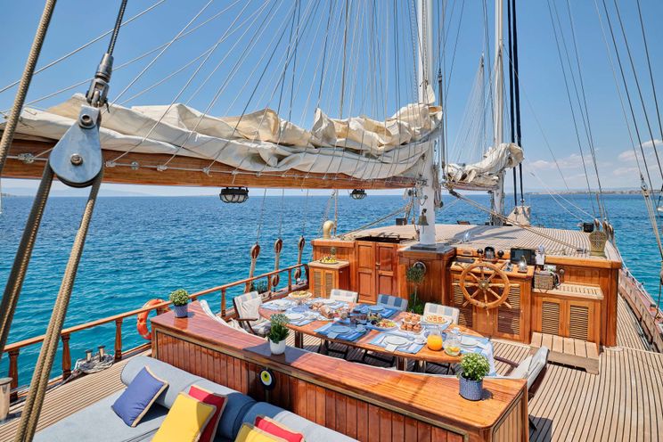 Charter Yacht MYRA - Gulet 90 - 6 Cabins - Athens - Paros - Mykonos