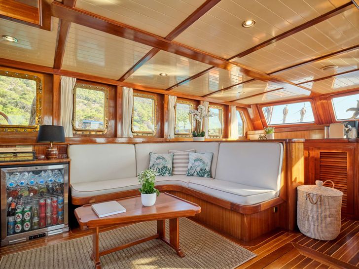 MYRA Gulet Greece Saloon MYRA Gulet Greece Saloon