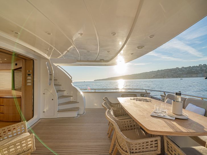 MY LIFE Maiora 27 - aft deck MY LIFE Maiora 27 - aft deck