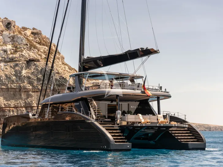 NALANI Sunreef 80 - anchored NALANI Sunreef 80 - anchored