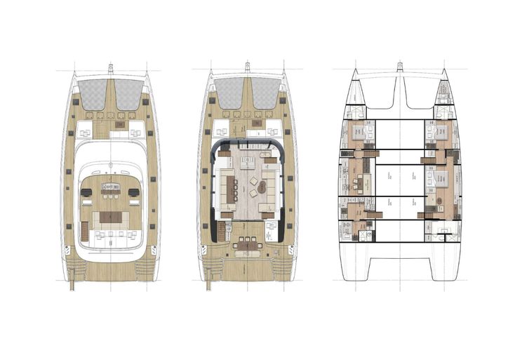 Layout for NALA ONE Sunreef 80 - layout