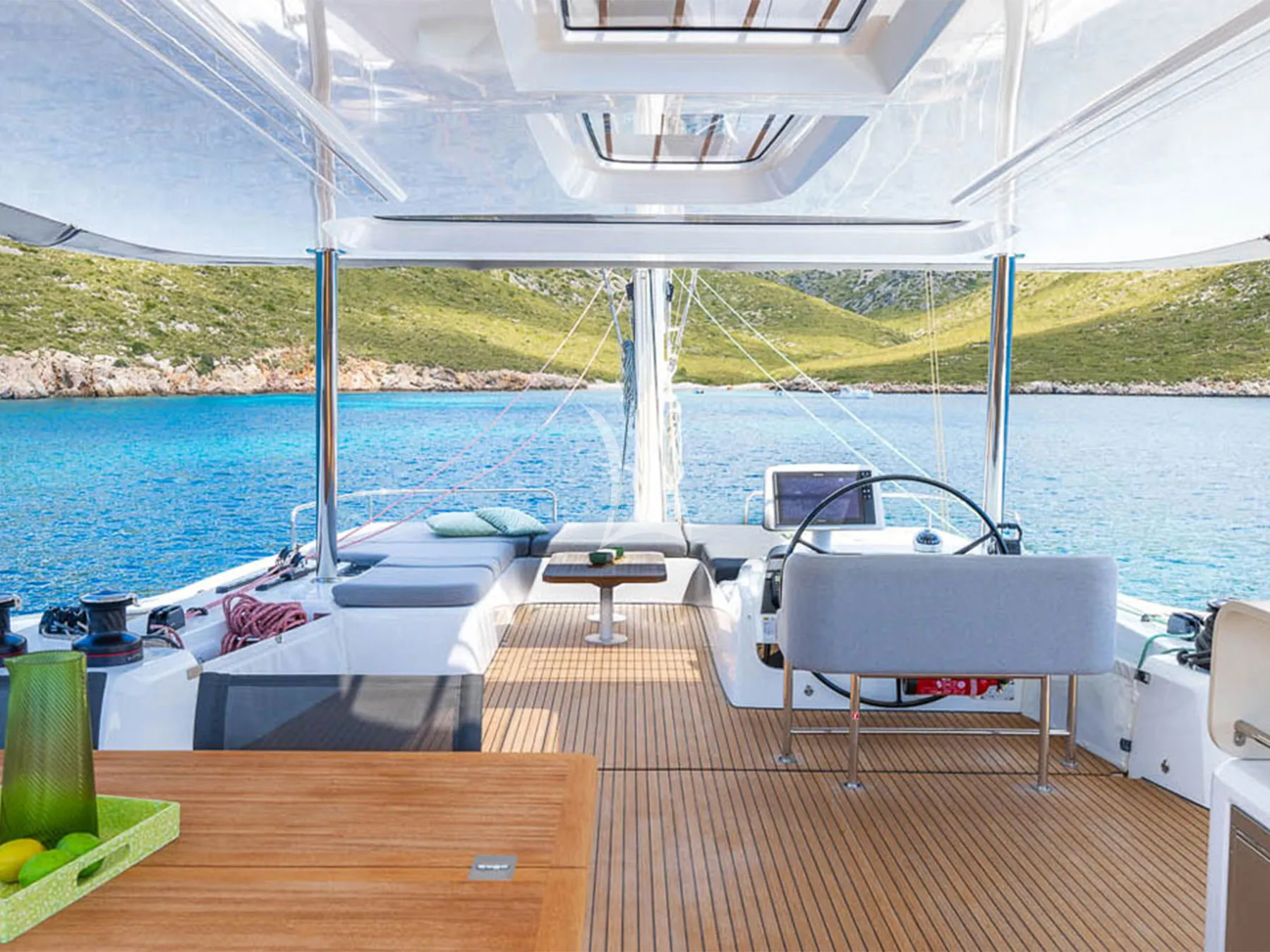 Charter Yacht NAMA - Lagoon 60 - 4 Cabins - Cala dei Sardi - Porto Cervo - La Maddalena - Sardinia - Italy