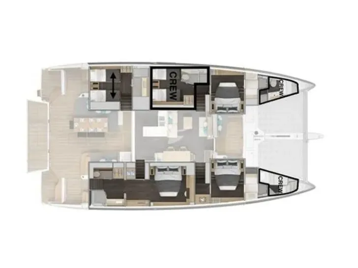 NAMA Lagoon 60 - layout NAMA Lagoon 60 - layout