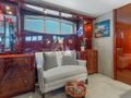 NAMASTAY Lazzara 116 - master cabin seating NAMASTAY Lazzara 116 - master cabin seating