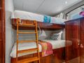 NAMASTAY Lazzara 116 - twin bunk cabin NAMASTAY Lazzara 116 - twin bunk cabin