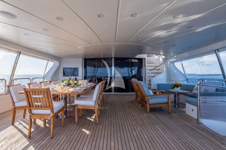 Charter Yacht NAMASTE - Benetti 121 - 5 Cabins - Nassau - Exumas - Bahamas - St. Martin - US Virgin Islands - British Virgin Islands - Leewards - Caribbean