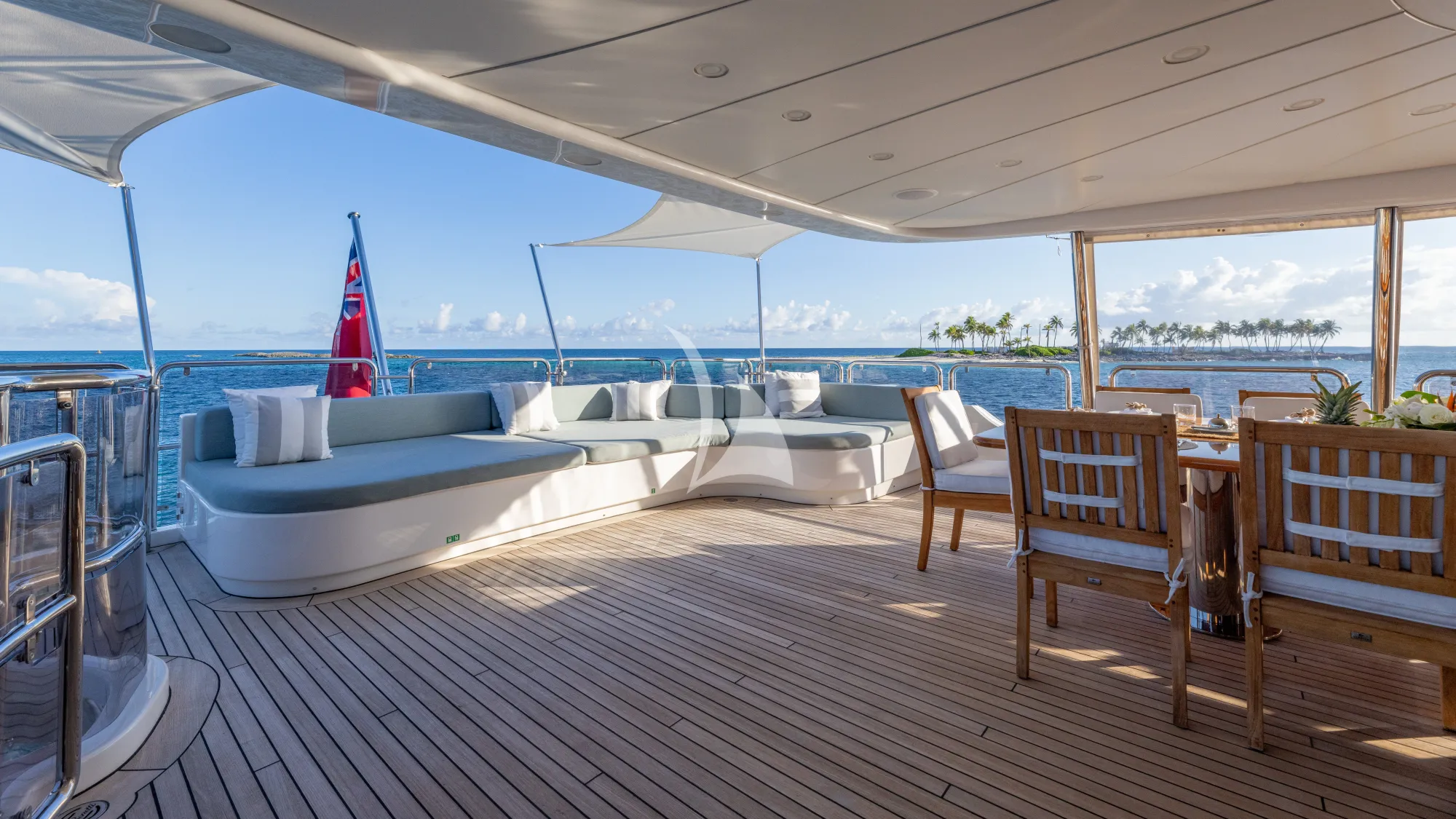 Charter Yacht NAMASTE - Benetti 121 - 5 Cabins - Nassau - Exumas - Bahamas - St. Martin - US Virgin Islands - British Virgin Islands - Leewards - Caribbean