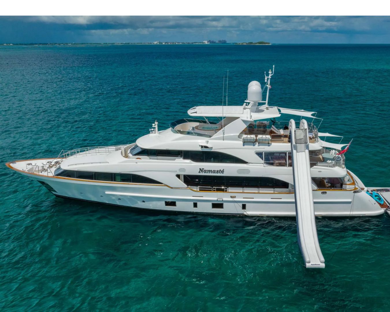 NAMASTE - Benetti 121 - 5 Cabins - Nassau - Exumas - Bahamas - St. Martin - US Virgin Islands - British Virgin Islands - Leewards - Caribbean