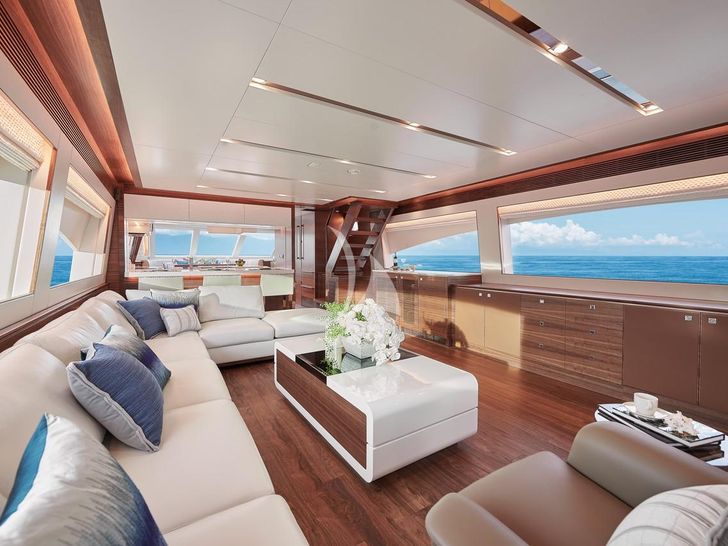 NAYA MARYN Horizon 94 - main saloon NAYA MARYN Horizon 94 - main saloon