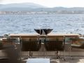 NAYLA Monte Carlo 75 - aft deck dining area NAYLA Monte Carlo 75 - aft deck dining area