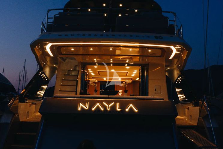 Charter Yacht NAYLA - Monte Carlo 75 - 4 Cabins - Athens - Mykonos - Paros - Cyclades - Greece