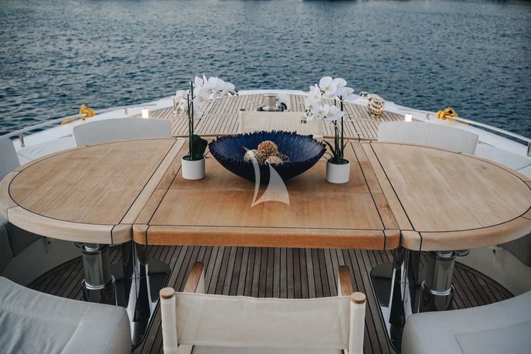 Charter Yacht NAYLA - Monte Carlo 75 - 4 Cabins - Athens - Mykonos - Paros - Cyclades - Greece