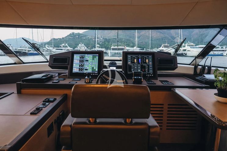 Charter Yacht NAYLA - Monte Carlo 75 - 4 Cabins - Athens - Mykonos - Paros - Cyclades - Greece