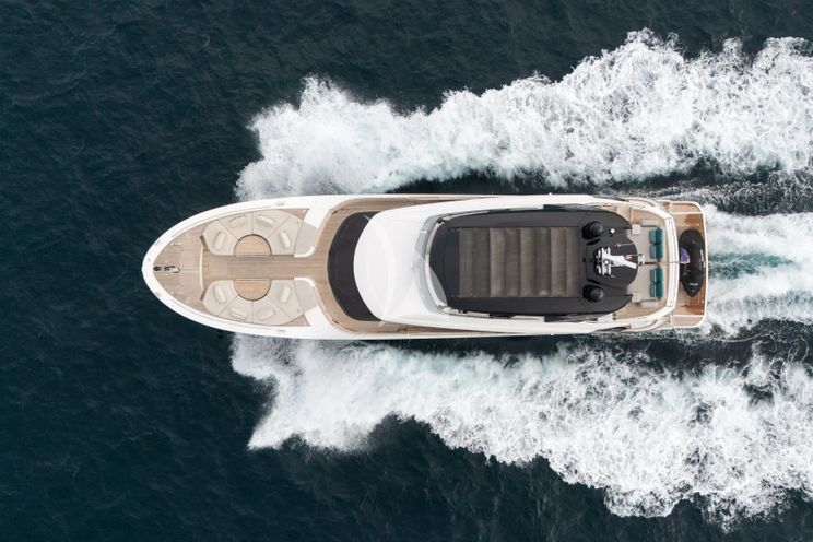 Charter Yacht NAYLA - Monte Carlo 75 - 4 Cabins - Athens - Mykonos - Paros - Cyclades - Greece