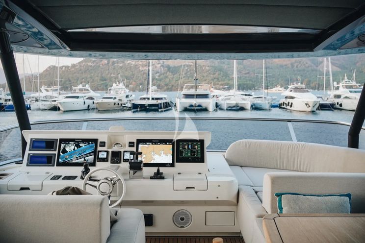 Charter Yacht NAYLA - Monte Carlo 75 - 4 Cabins - Athens - Mykonos - Paros - Cyclades - Greece