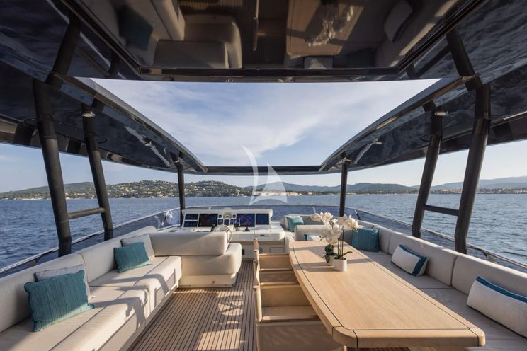 Charter Yacht NAYLA - Monte Carlo 75 - 4 Cabins - Athens - Mykonos - Paros - Cyclades - Greece