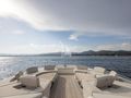 NAYLA Monte Carlo 75 - foredeck seating area NAYLA Monte Carlo 75 - foredeck seating area
