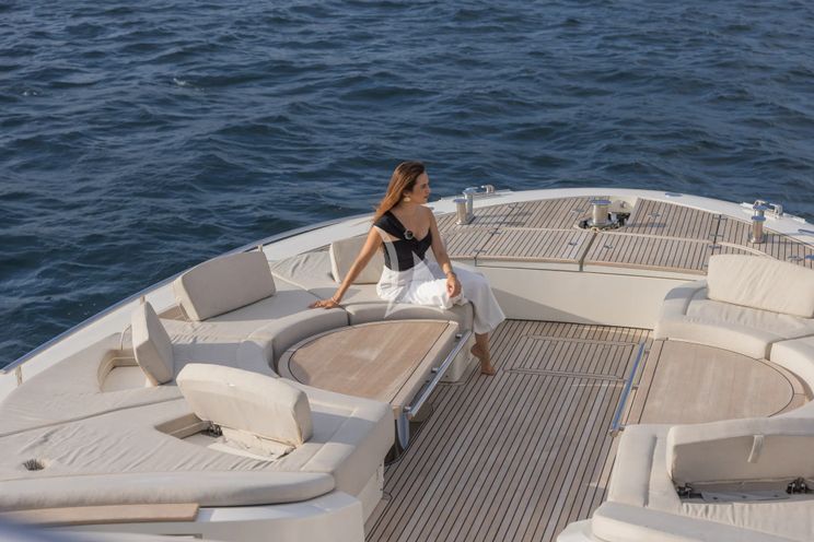 Charter Yacht NAYLA - Monte Carlo 75 - 4 Cabins - Athens - Mykonos - Paros - Cyclades - Greece