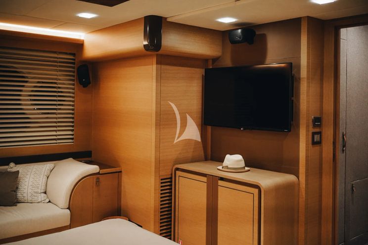 Charter Yacht NAYLA - Monte Carlo 75 - 4 Cabins - Athens - Mykonos - Paros - Cyclades - Greece