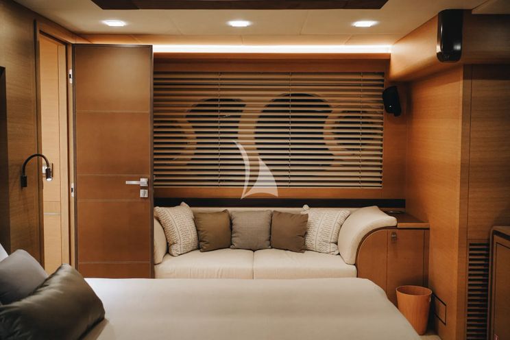 Charter Yacht NAYLA - Monte Carlo 75 - 4 Cabins - Athens - Mykonos - Paros - Cyclades - Greece