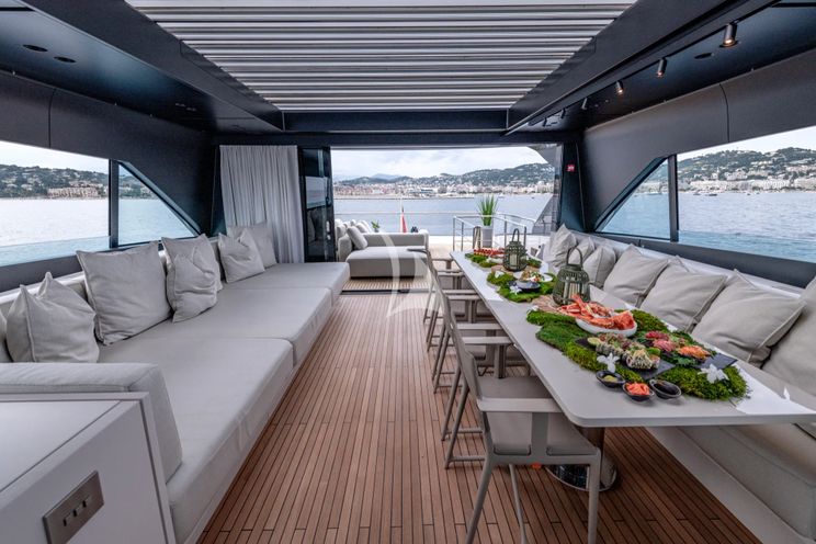 Charter Yacht NECTAR - Sanlorenzo SX112 - 4 Cabins - Nassau - Exumas - Bahamas