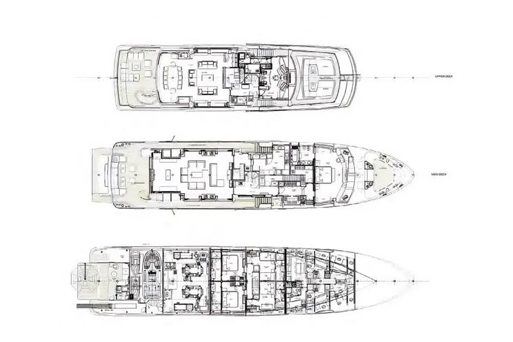Layout for NELA Benetti Crystal 140 - layout