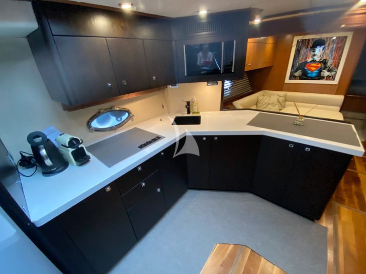 NERA OCEANO Sunseeker 72 - galley other angle NERA OCEANO Sunseeker 72 - galley other angle